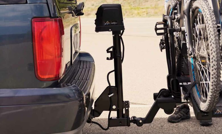 Transporter son vélo facilement avec le Lift Caddy.