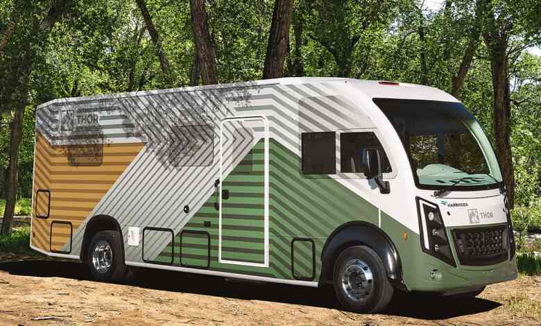 Thor s'associe avec Harbinger pour créer un camping car hybride rechargeable avec une autonomie de plus de 800 km.