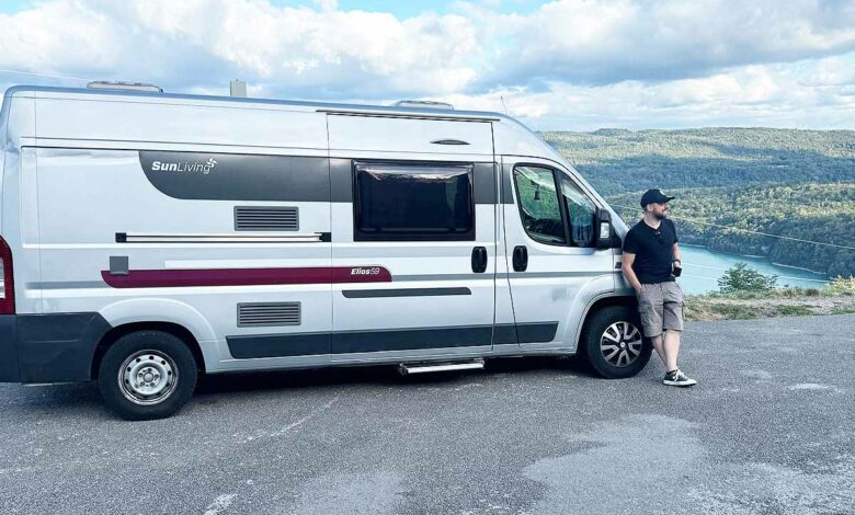 Un road trip en van est synonyme de liberté.