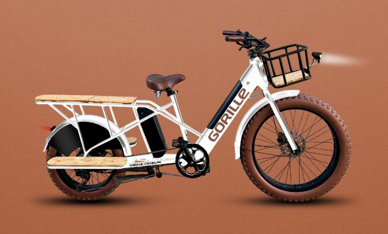 Vélo cargo Cargorille.