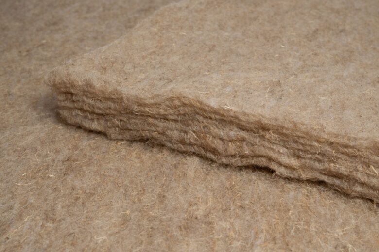 Un isolant en chanvre.