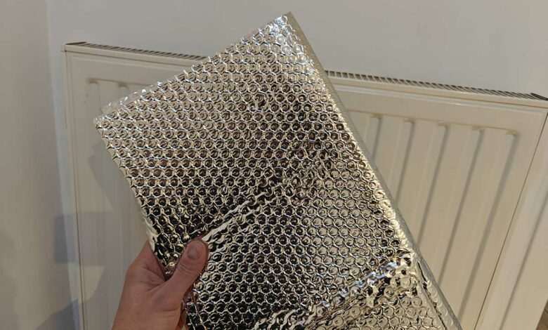 Feuille réflectrice de radiateur DUDSOEHO.