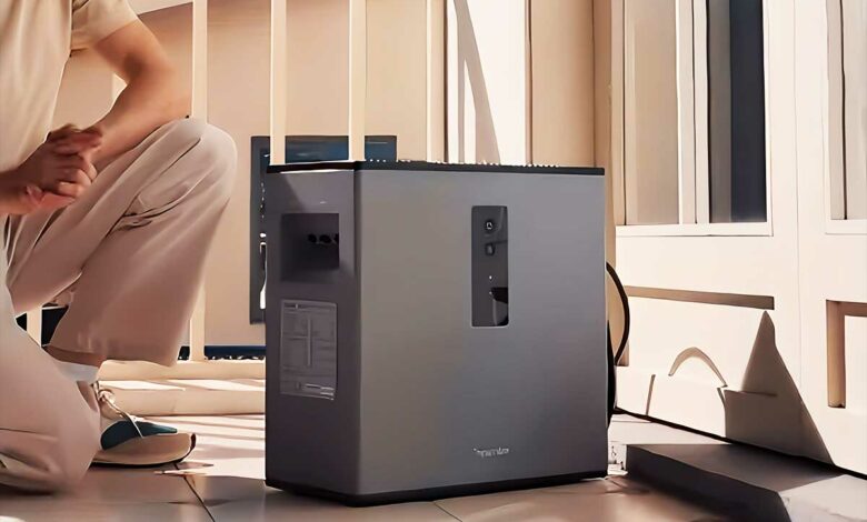 Un système de stockage d'énergie qui s'installe en quelques secondes.