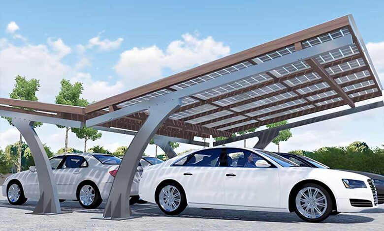 L'entreprise GridParity dévoile son carport solaire appelé Curve qui se décline en 4 modèles.