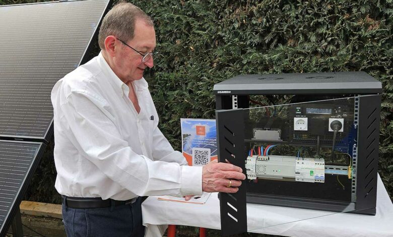 L'inventeur du système INDUCSUN® André Borie.