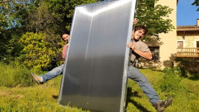 Fabriquez votre chauffe-eau solaire avec un kit de construction Sunberry.