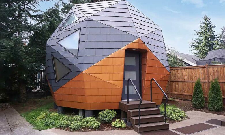 Cette maison géodésique est à louer sur Airbnb si vous passez par l'Oregon.