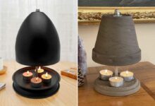 Des chauffages d'appoint en terre-cuite.