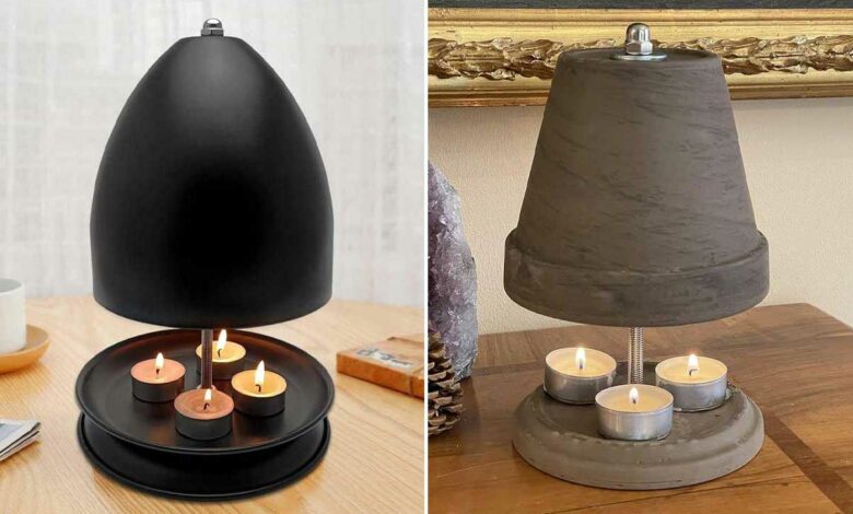 Des chauffages d'appoint en terre-cuite.