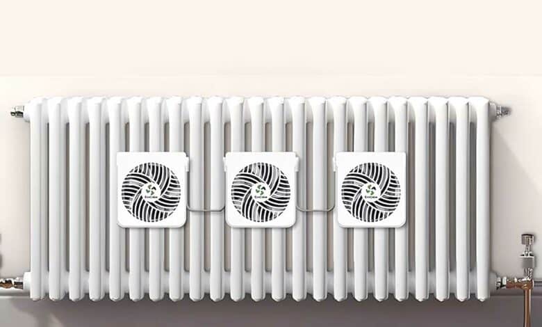 Ventilateurs de radiateur Ecocalm.