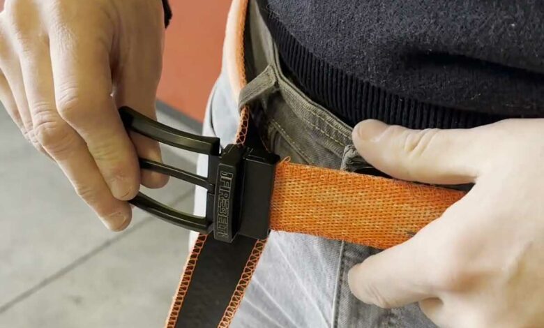 Une ceinture Firebelt.