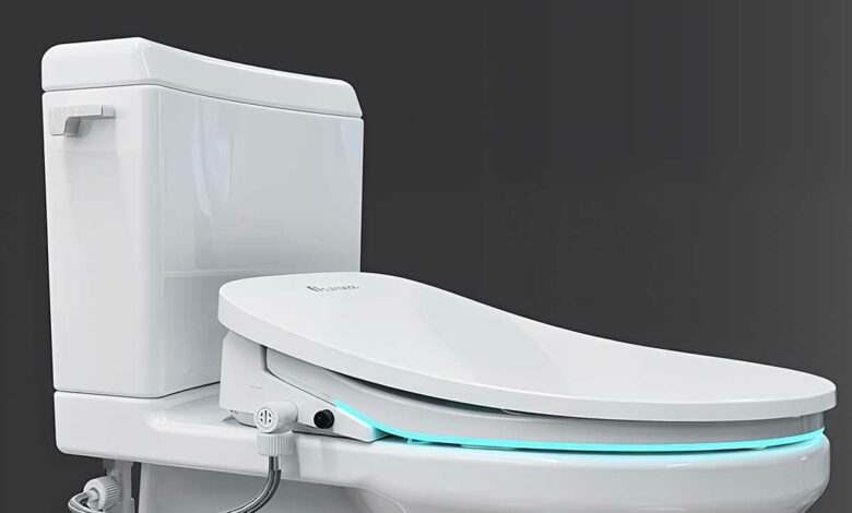 Un abattant avec détection automatique.