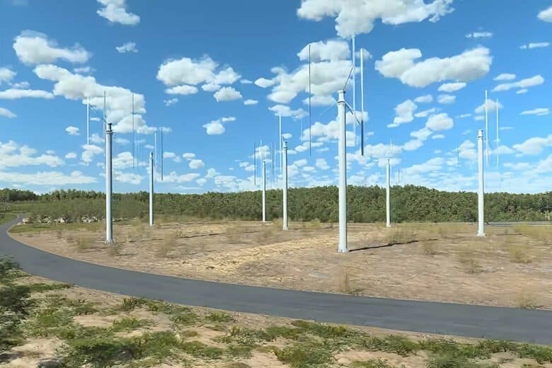 Le projet de production d'énergie verte.