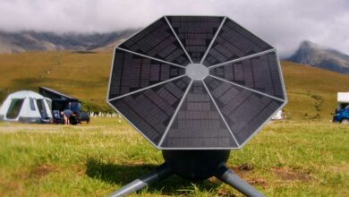 La station solaire Iris T1.