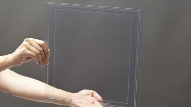 Présentation d'un verre solaire.