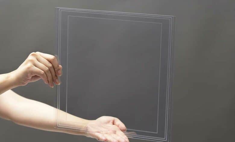 Présentation d'un verre solaire.