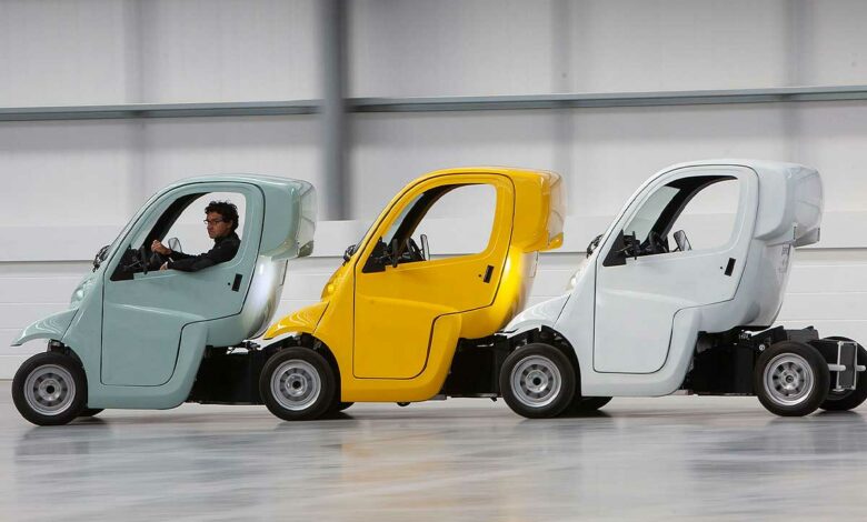 Des véhicules électriques emboitables.
