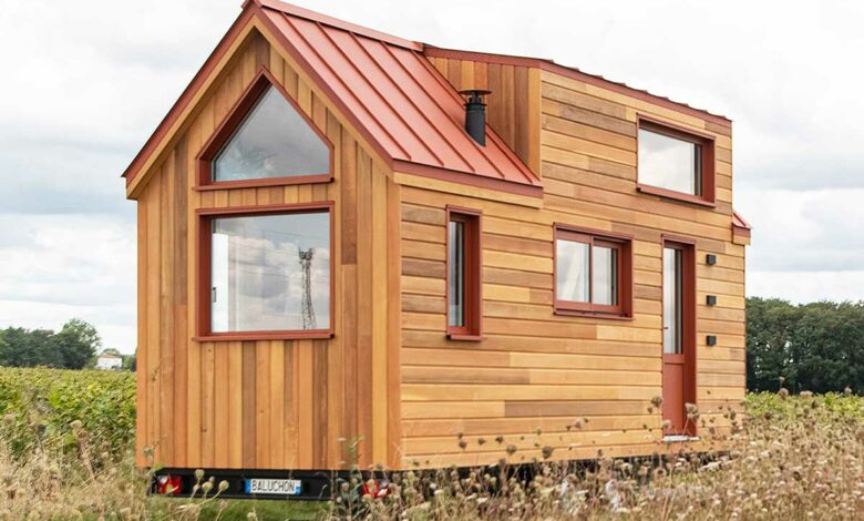 Le dernier modèle de tiny house de Baluchon.