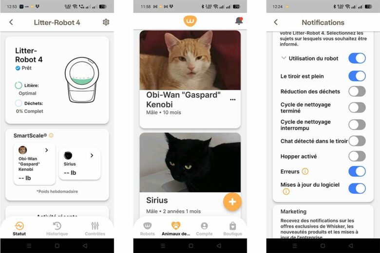 Une application dédiée très utile.