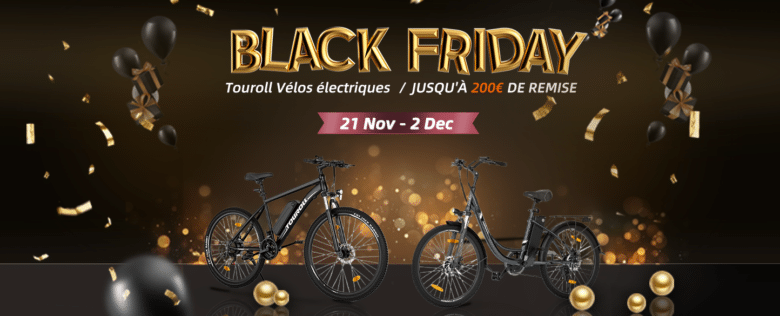 Le vélo électrique Touroll B1. Crédit photo : Amazon