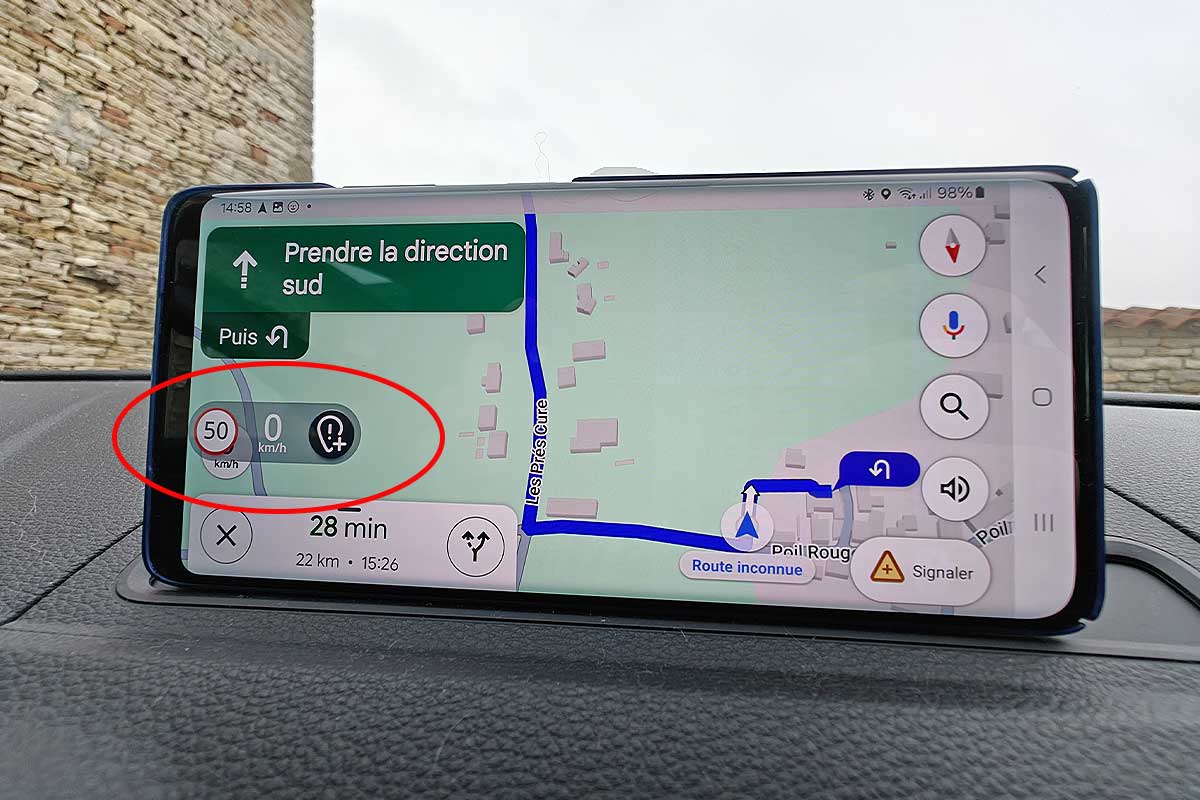 Votre application de guidage fonctionne de la même manière, elle intègre des informations supplémentaires. Crédit photo : A. Bonazzi pour NeozOne