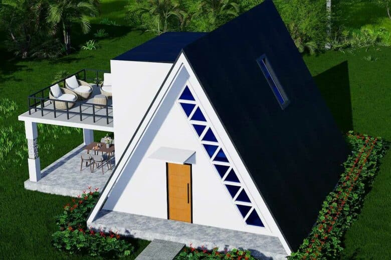 Une charmante maison en A.