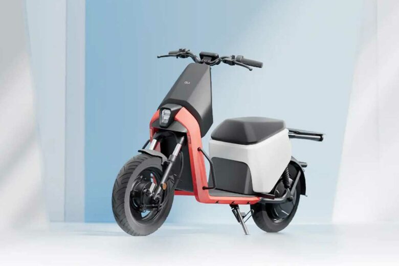 Le scooter électrique Ola Gig+.