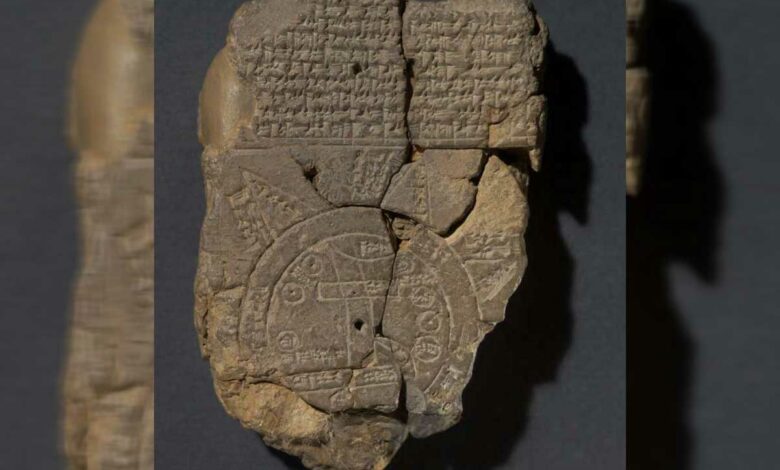 La tablette Imago Mundi.