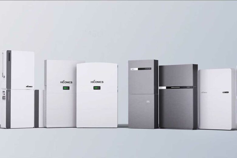 Des batteries de la marque Midea Hiconics.