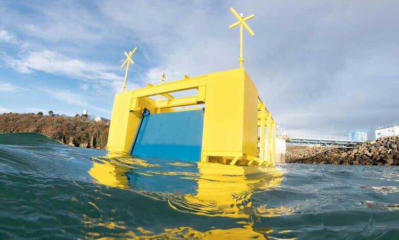 Un prototype de la digue Dikwe.