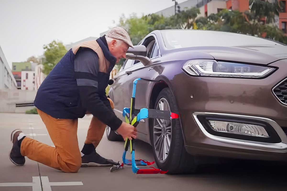 Loi Montagne : l'invention de Priam Lecomte permet de rouler sur la neige en 60 secondes