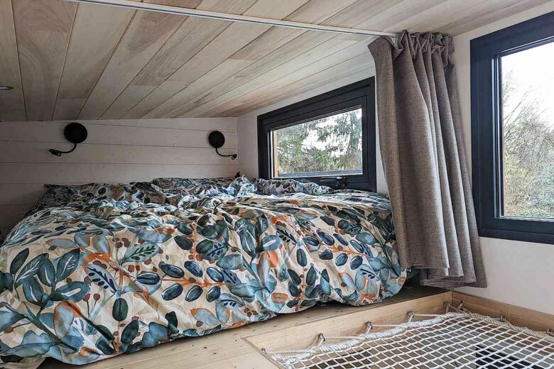 L'espace couchage.
