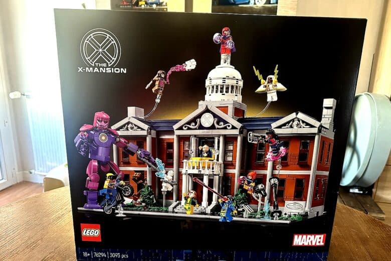 Vue d'ensemble de la boîte de LEGO