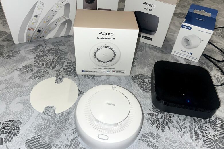 Le détecteur de fumée Aqara enfin disponible en France.