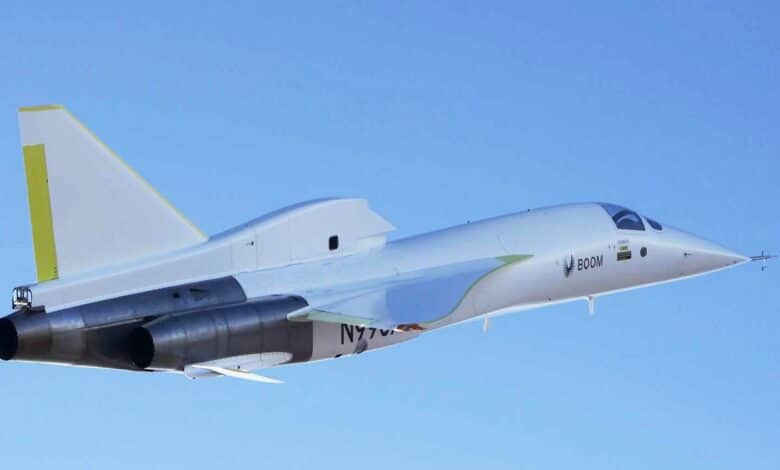 L'avion XB-1 de Boom Supersonic.