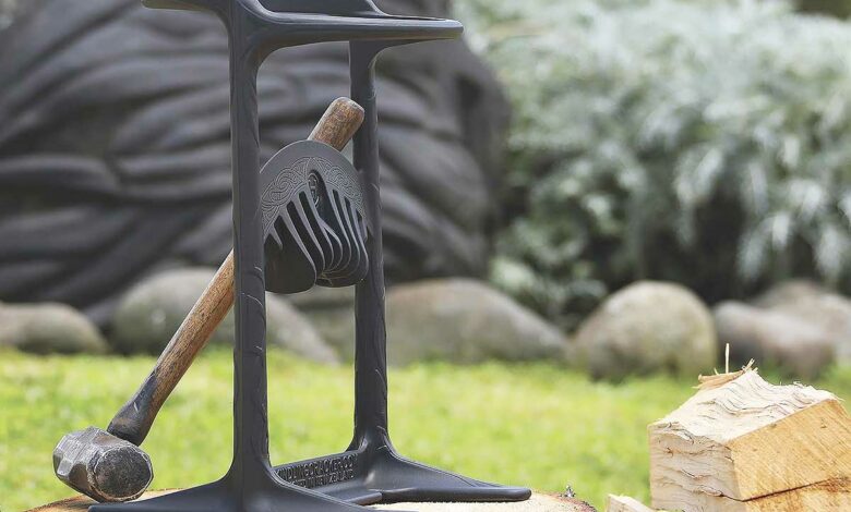 Un fendeur de buches Kindle Cracker King.