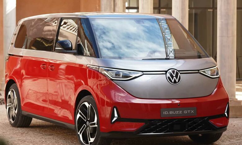 Le modèle plus sportif de l'ID.Buzz, la version GTX.