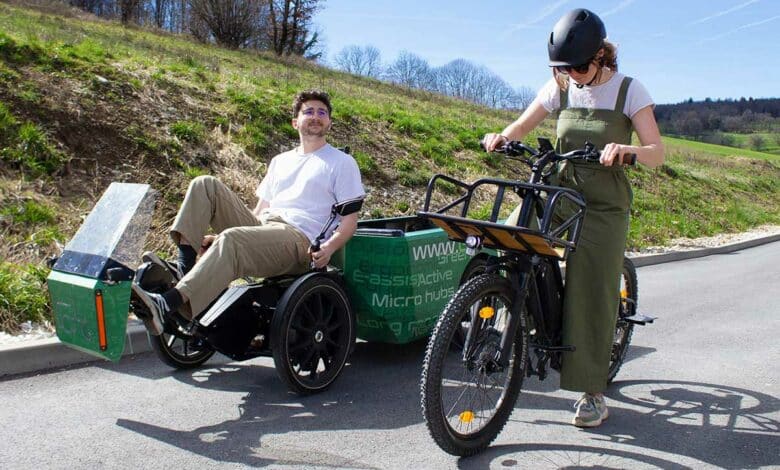 Des solutions de transport équipées de pédaliers sans chaine PERS.
