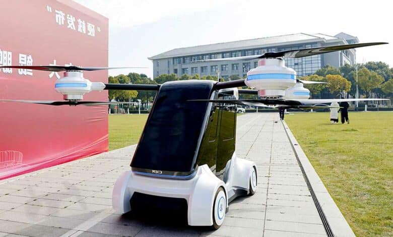 La Kunpeng N°1 est la première voiture volante chinoise.