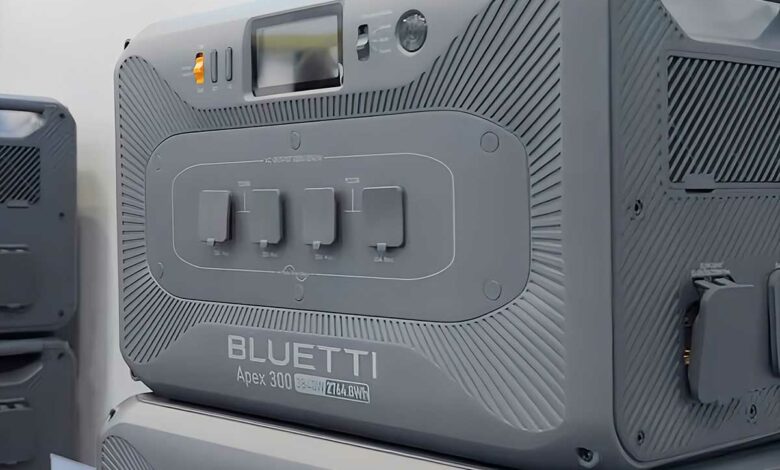 La batterie Bluetti Apex 300.