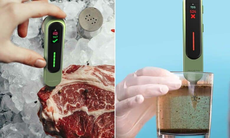 Un appareil pour s'assurer de la sécurité alimentaire des aliments et de l'eau.