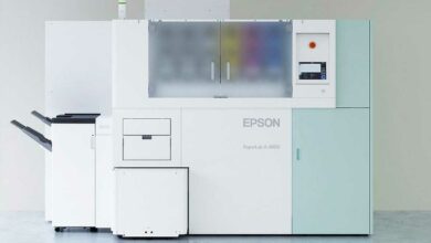 Une imprimante industrielle Epson.