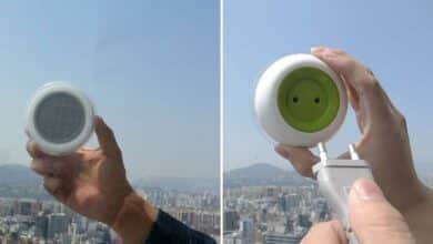 Une prise nomade solaire.