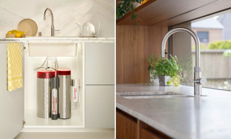 La technologie du robinet Quooker.