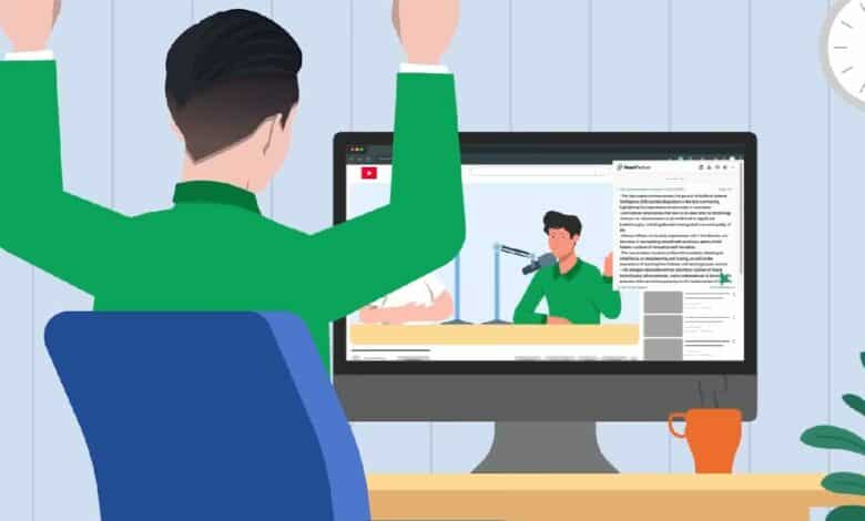 ReadPartner résume une vidéo YouTube en seulement 3 étapes