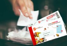 Payer le restaurant avec des tickets restau.