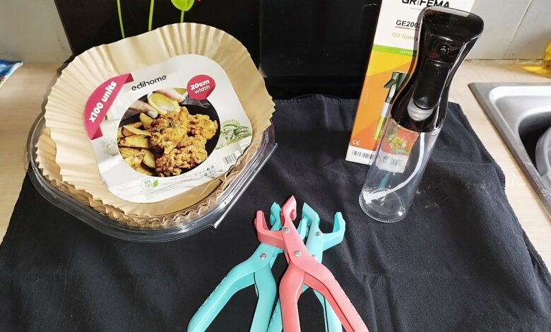 Tous les accessoires indispensables pour mon airfryer.