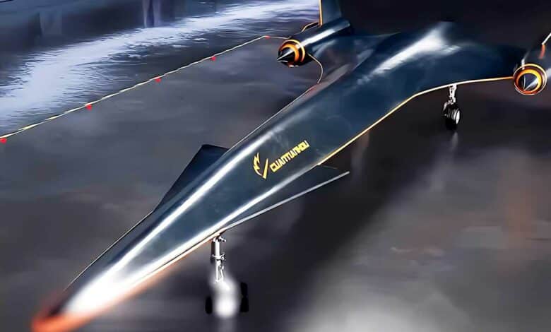 Un avion supersonique chinois de la firme Space Transportation.