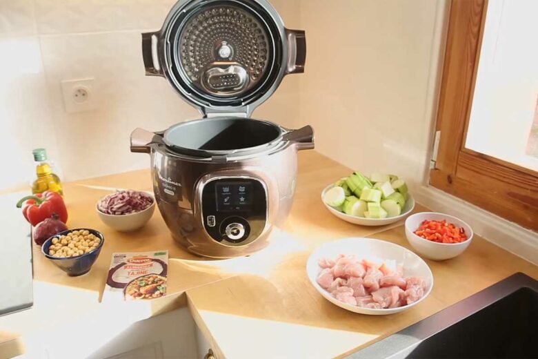 Une recette préparée avec un Cookeo.