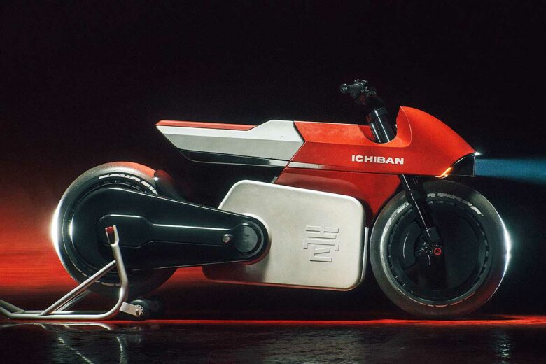 Un concept de moto électrique de Ichiban.